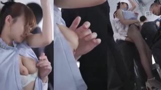 320x180 - 【花アリス】痴漢おじさんの指テクに本気イキ