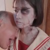 MINAMO ZOMBIE AV DEBUT 3周年記念作品 100x100 - 【MINAMO】体の半分がゾンビ化したMINAMOとSEX