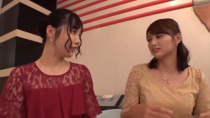AV 二次会帰りの終電間際に突撃交渉！ 300x169 - 人妻たちとハーレム逆3P　乱交パーティー