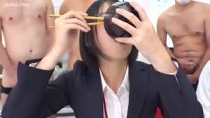 SOD女子社員3名が真面目に検証してみた結果 300x169 - 【新木成美・久保歩夢・所慶香】食ザ～　精液への苦手意識を克服しよう